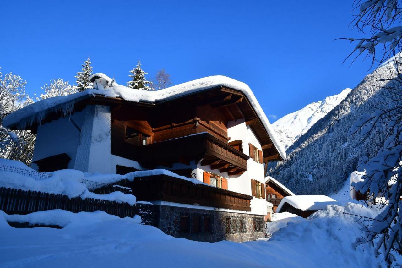 Haus Hubertus Apartment Sankt Leonhard im Pitztal Exterior foto